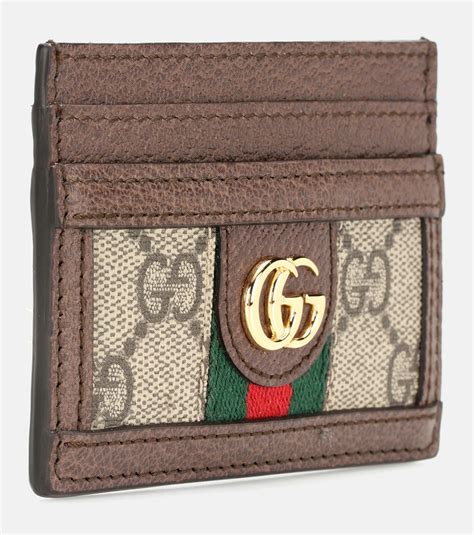 mens credit card holder gucci|gucci ophidia card holder.